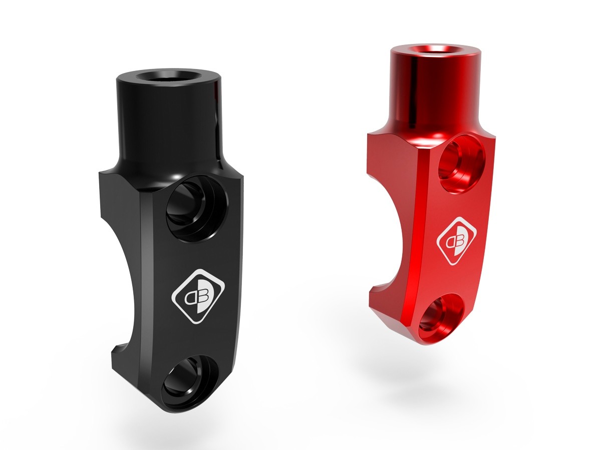 Ducabike Mirror Mount Handlebar Clamp for Brembo Semiradial, RCS, and